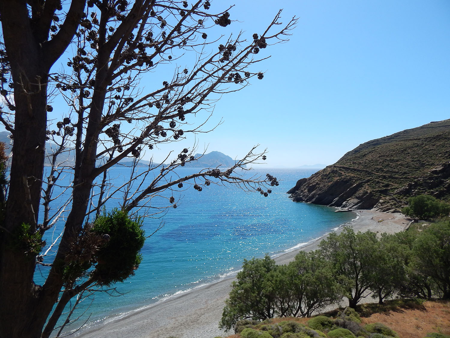 Amorgos Greece Psiliamos Beach